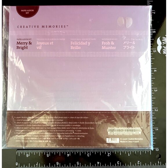 2008 Creative Memories Merry & Bright Paper Album Kit - Holidays 06384142 - Picture 2 of 4